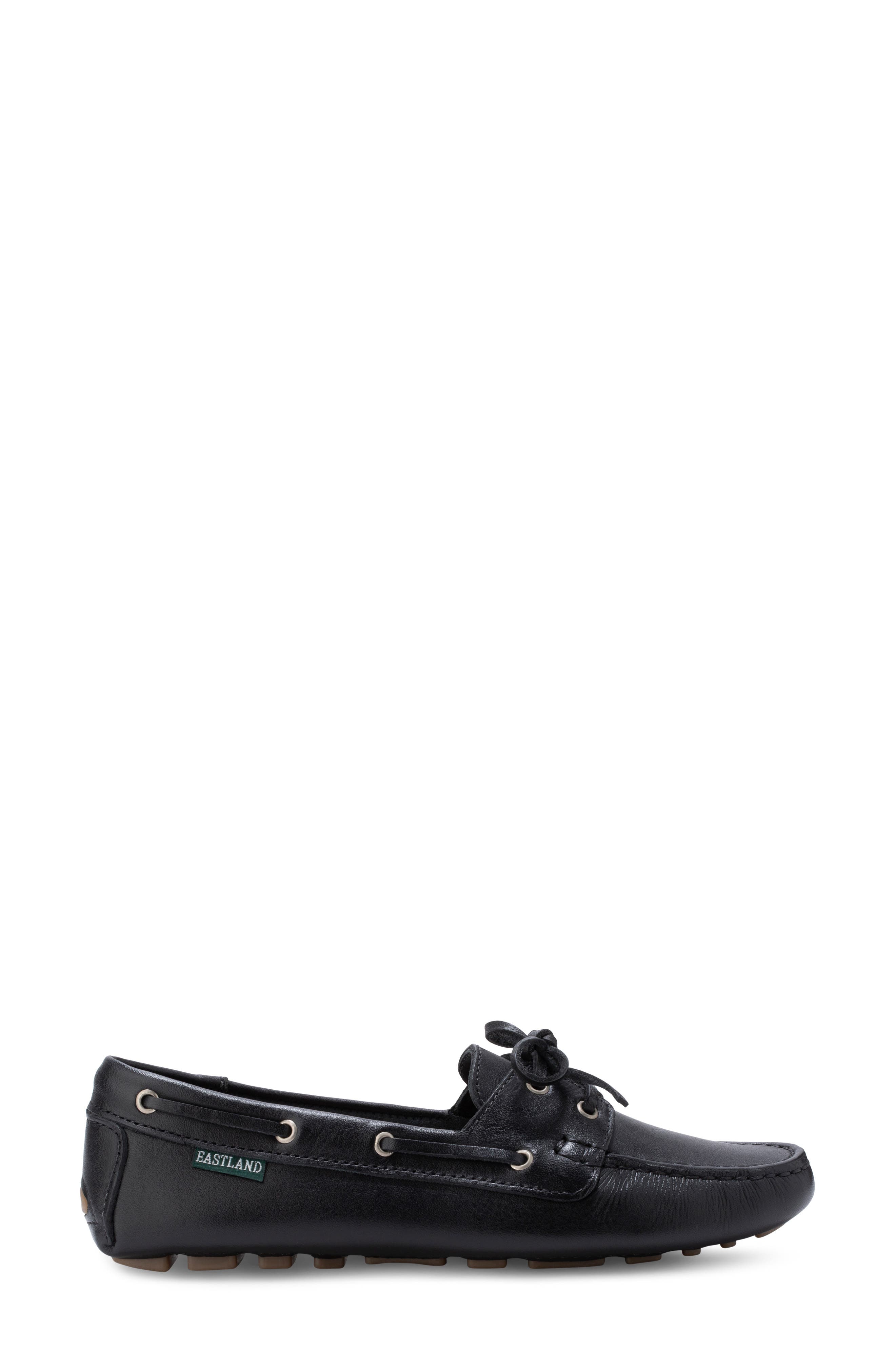 Eastland Elana Leather Loafer, Alternate, color, Black
