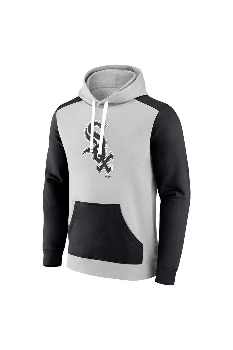 Men's Fanatics Branded Gray/Black Chicago White Sox Arctic Pullover Hoodie, Alternate, color, Gray