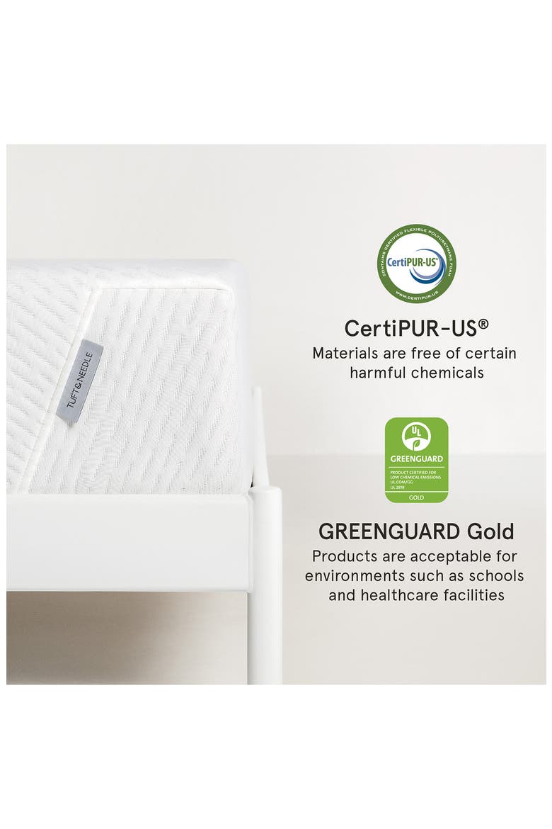 Original 9.5-Inch Mattress, Alternate, color, WHITE