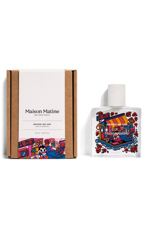 Maison Matine Arashi No Umi Eau De Parfum In Transparent