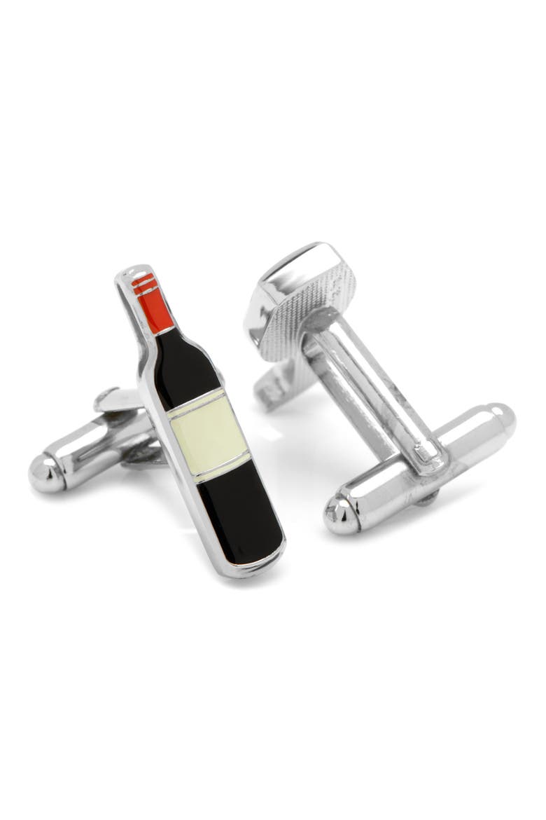 Wine Lover Tie Bar & Cuff Links Set, Alternate, color, MULTI