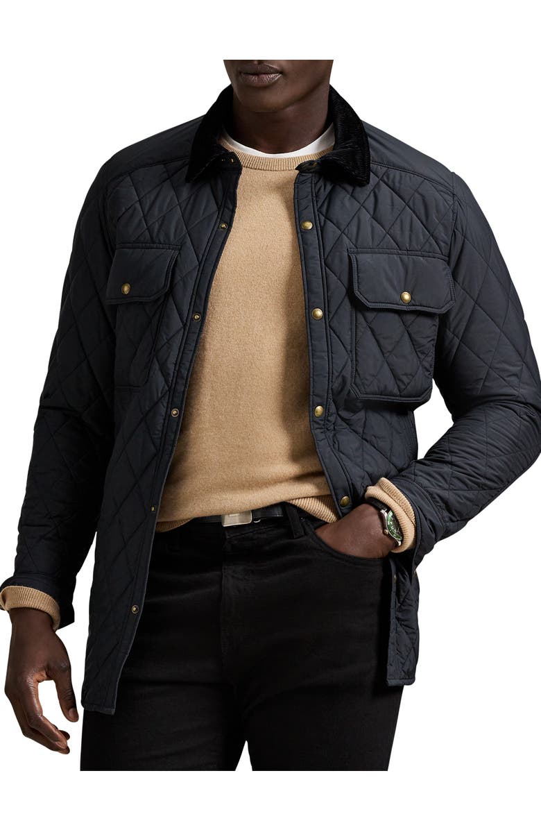 Polo Ralph Lauren Big & Tall The Beaton Quilted Jacket, Main, color,