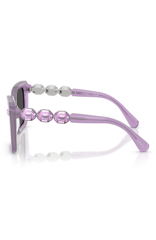 Swarovski 55mm Square Sunglasses