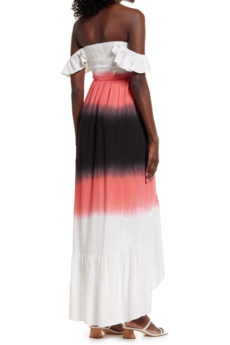 Annabelle Dip Dye Maxi Dress, Alternate, color, MULTI