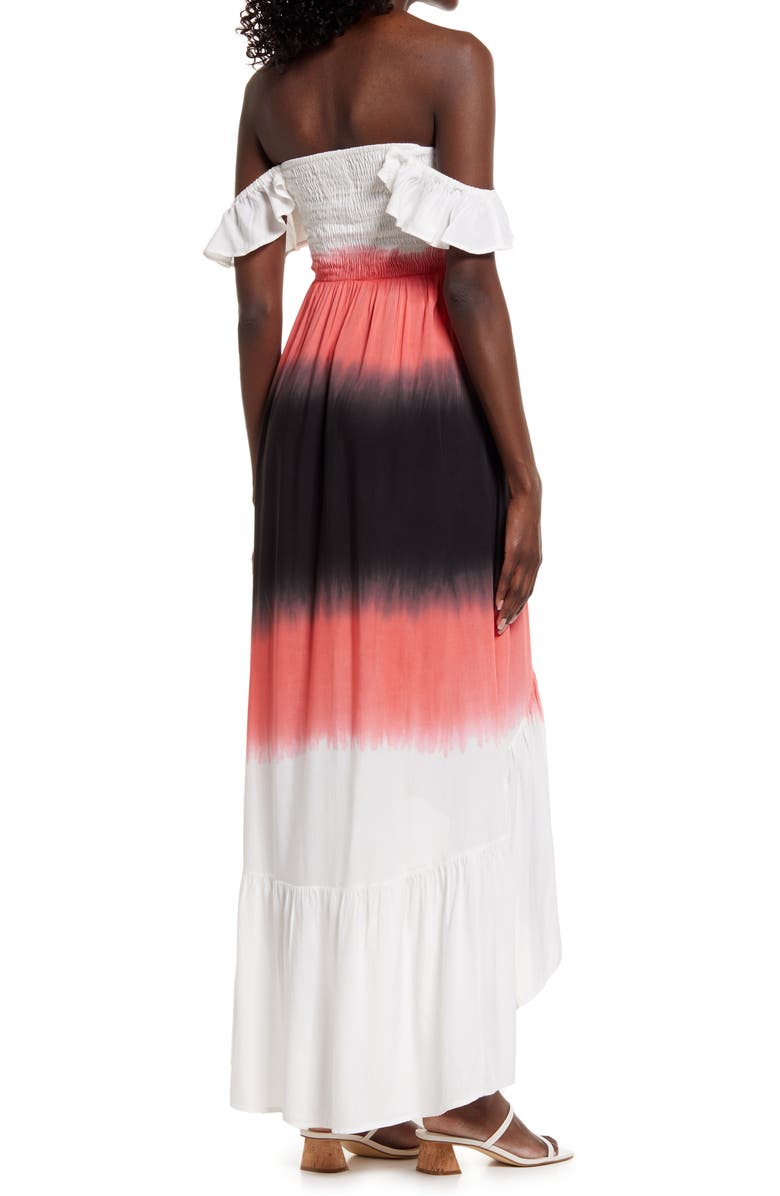 AREA STARS Annabelle Dip Dye Maxi Dress, Alternate, color, 