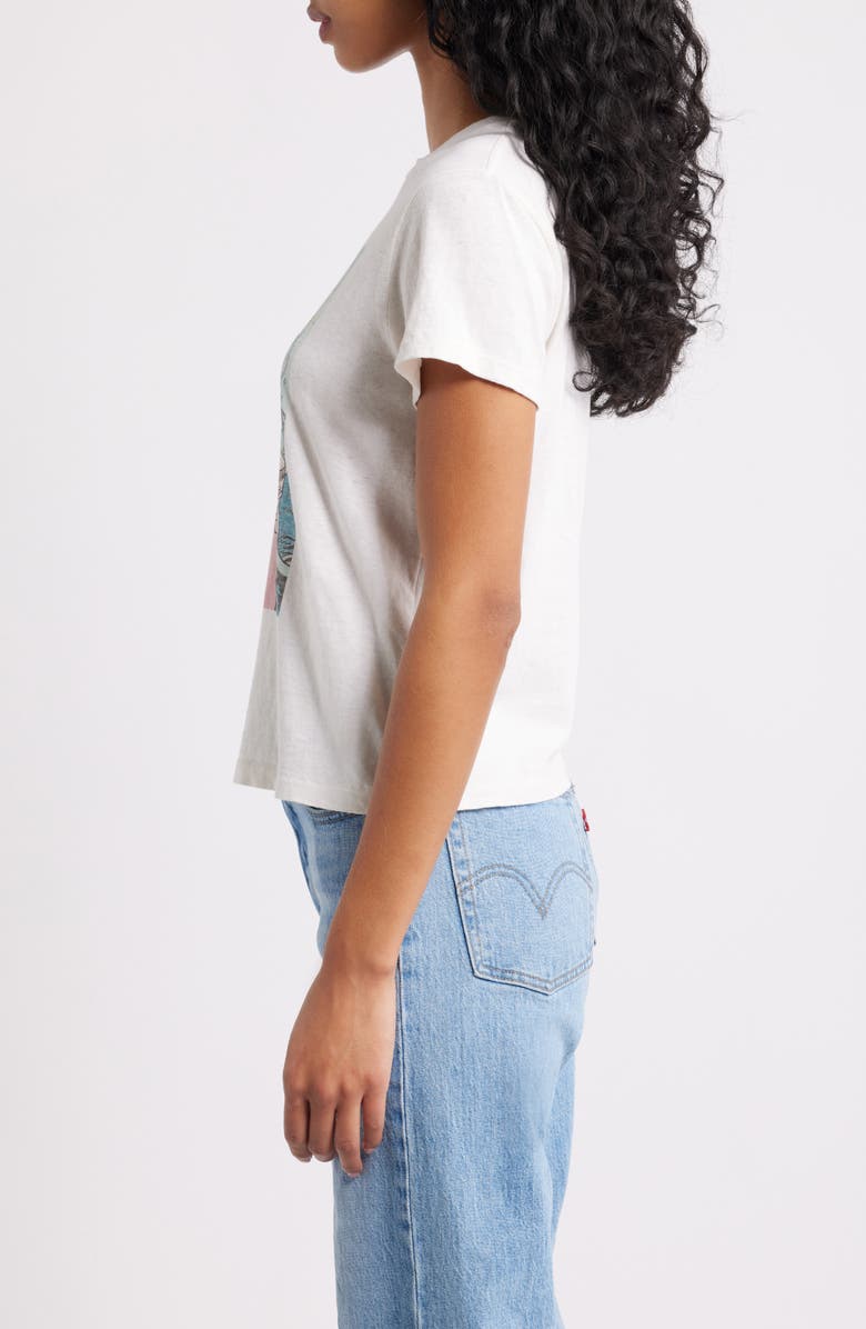 Re/Done Bubbles Graphic T-Shirt, Alternate, color, Vintagewhite