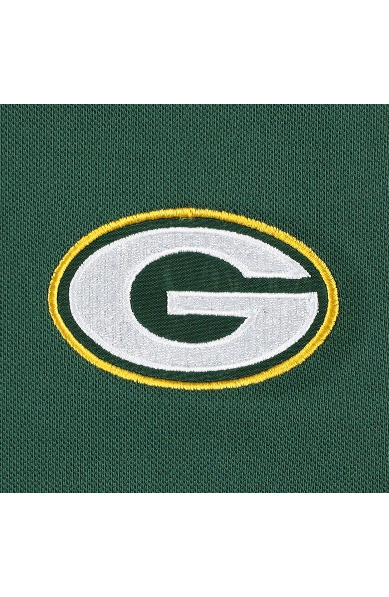 Tommy Hilfiger Men's Tommy Hilfiger Gold/Green Green Bay Packers Color Block Polo, Alternate, color, Gold