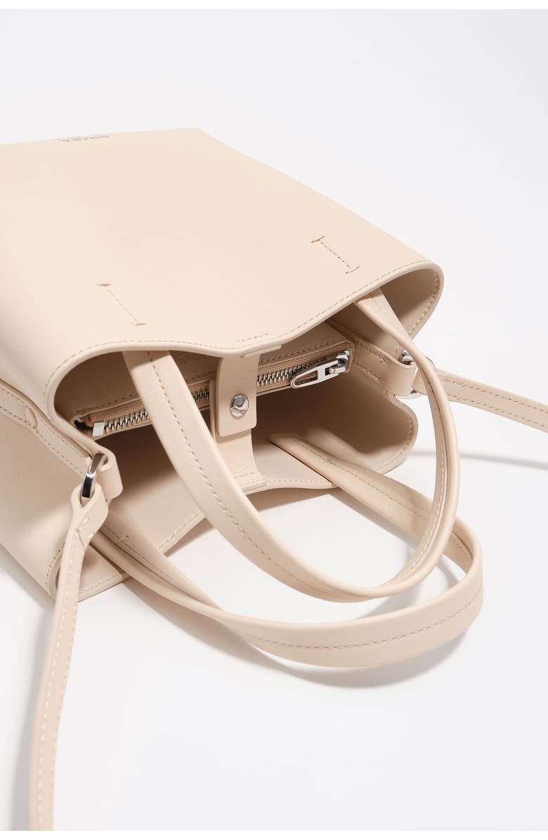 Bimba y Lola Small leather Chihuahua Bag SS26, Alternate, color, Sand