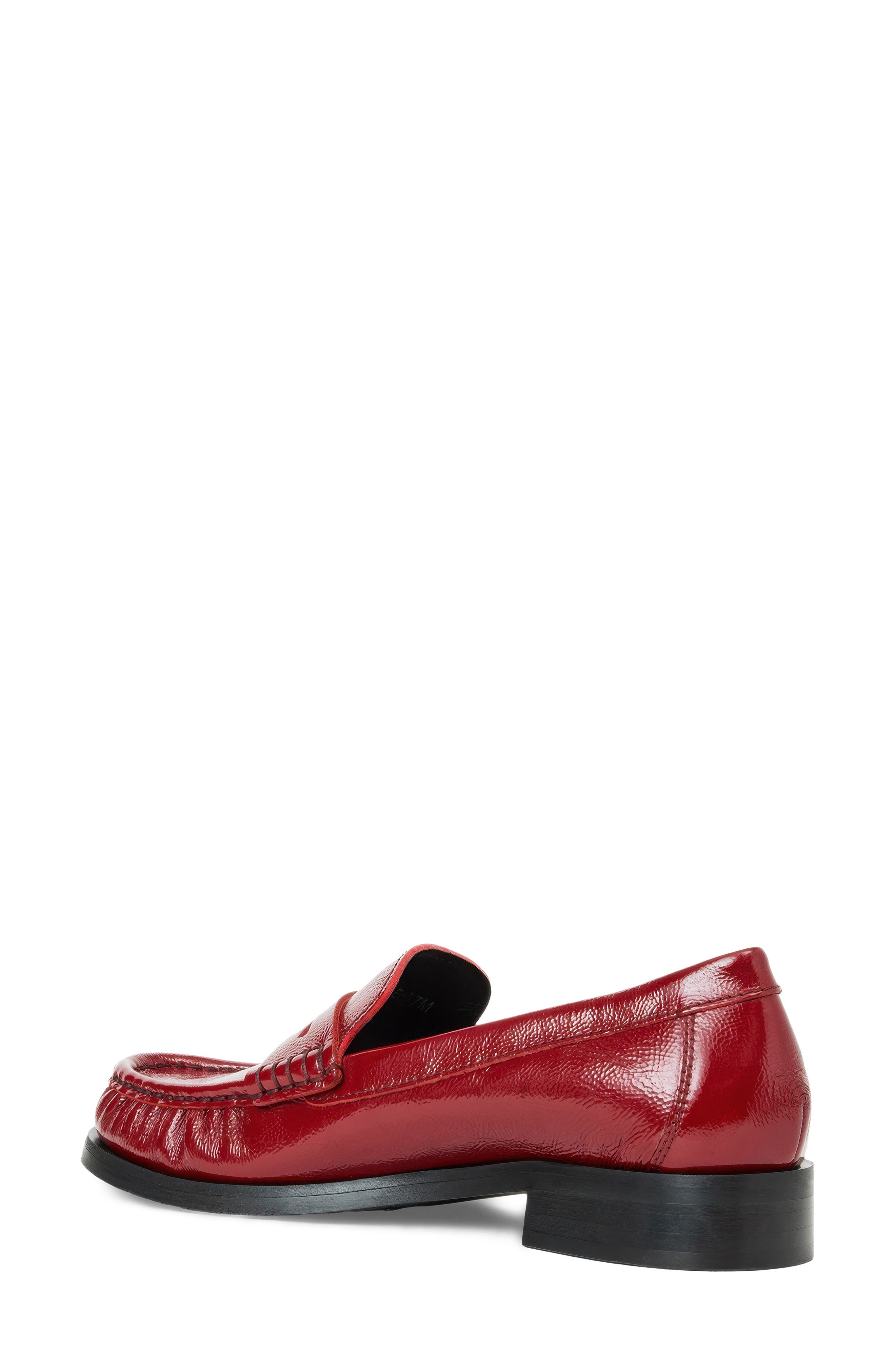 Tabitha Weatherproof Penny Loafer, Alternate, color, ROUGE NAPLAK