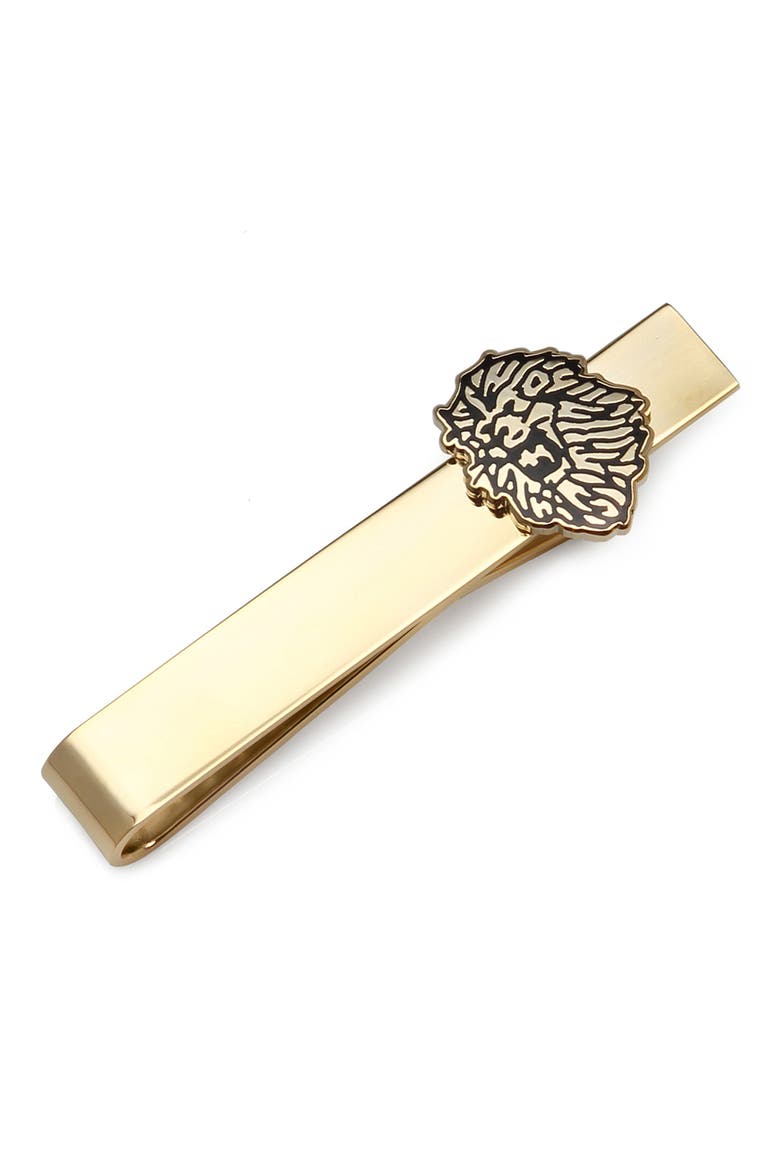 Simba Tie Bar, Main, color, GOLD