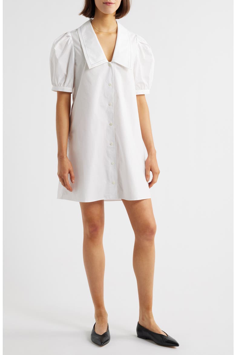 The Sailor Shirtdress, Main, color, WHITE
