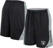 FANATICS Men's Fanatics Black Las Vegas Raiders No Defense Shorts