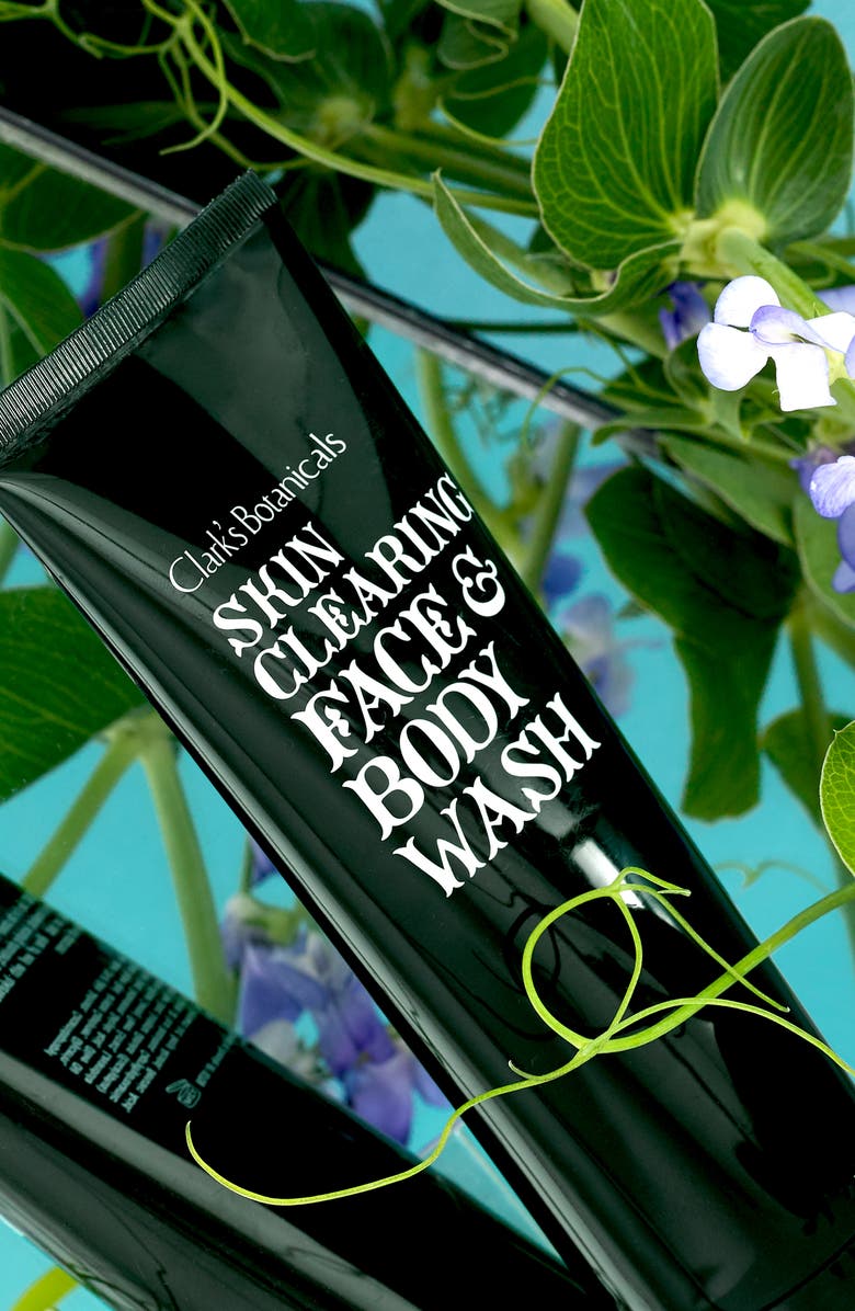 Clark's Botanicals Skin Clearing Face & Body Wash, Alternate, color, 