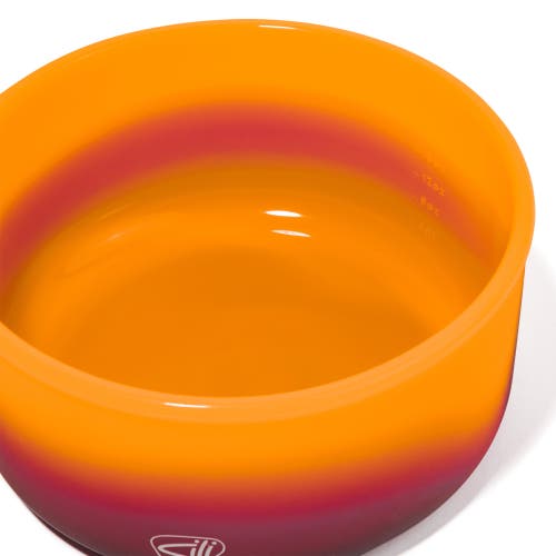 Silipint Silicone 30oz Lidded Bowls 2 Pack Sun Storm