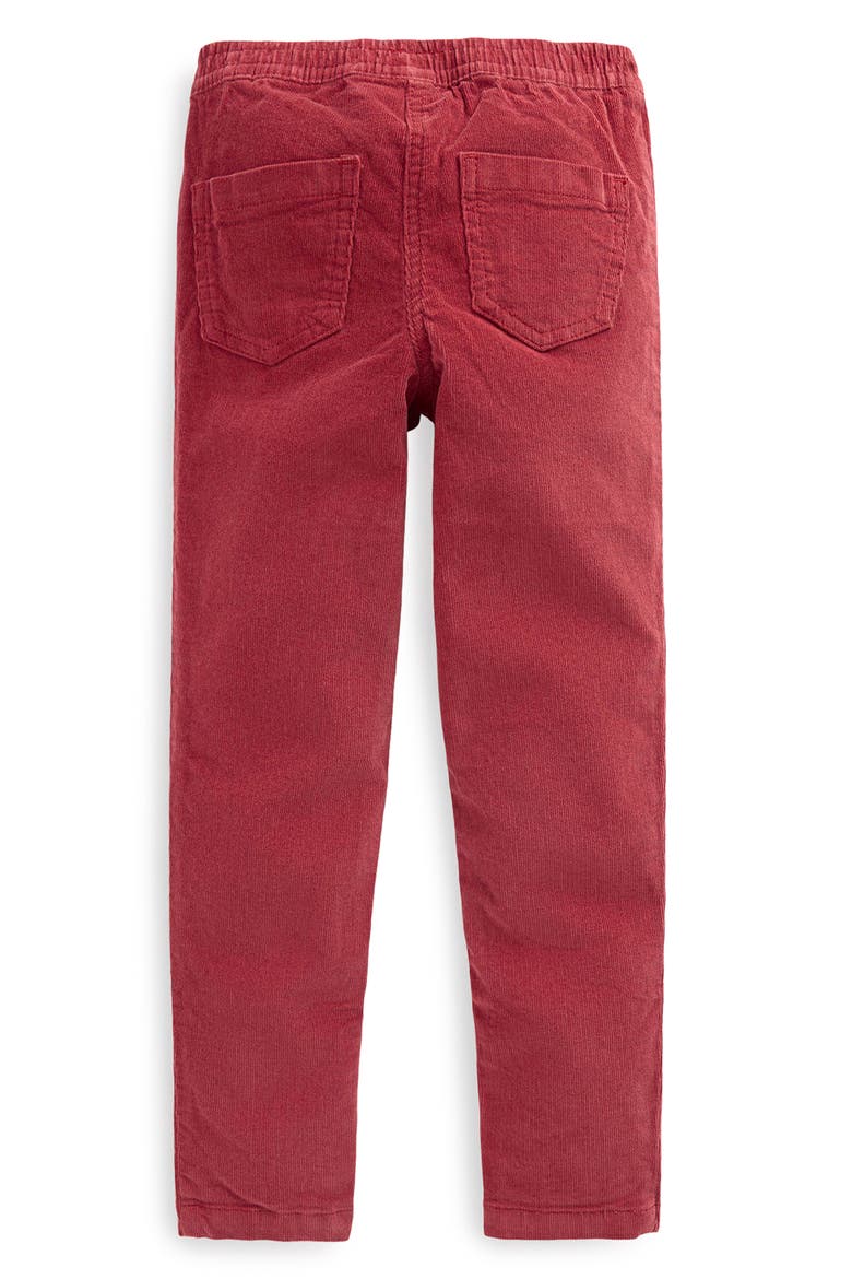 Kids' Corduroy Leggings, Alternate, color, GARNET CORD