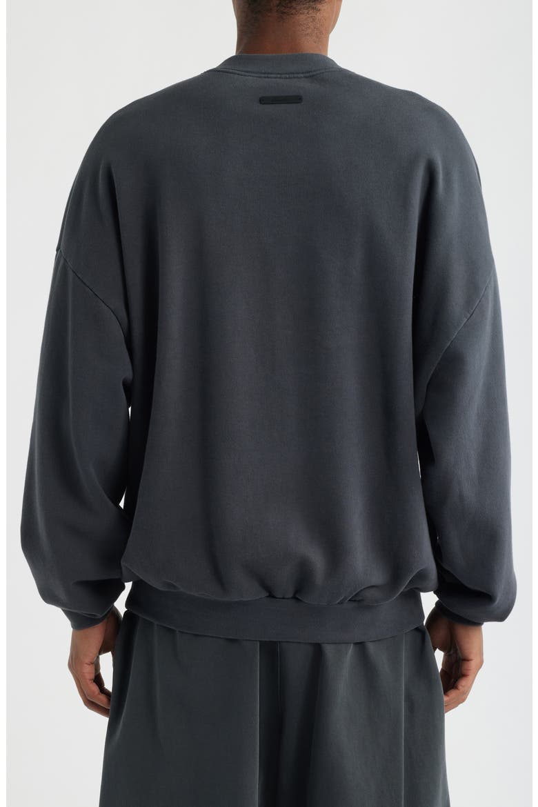 '90s Graphic Crewneck Sweatshirt, Alternate, color, WASHED IRON GREY