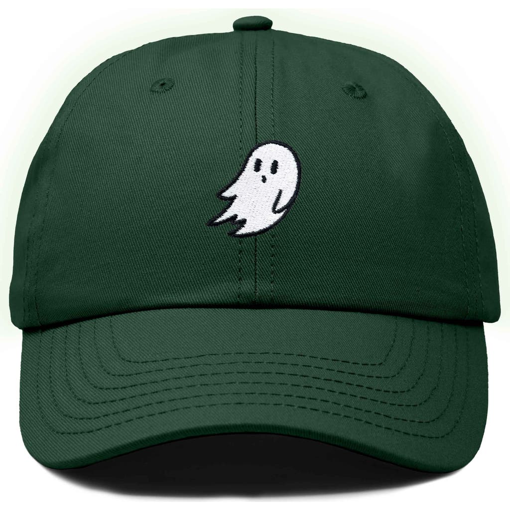 Dalix Ghost Dad Hat In Dark Green