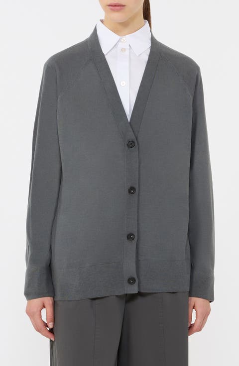 Clarino Wool & Cashmere Cardigan