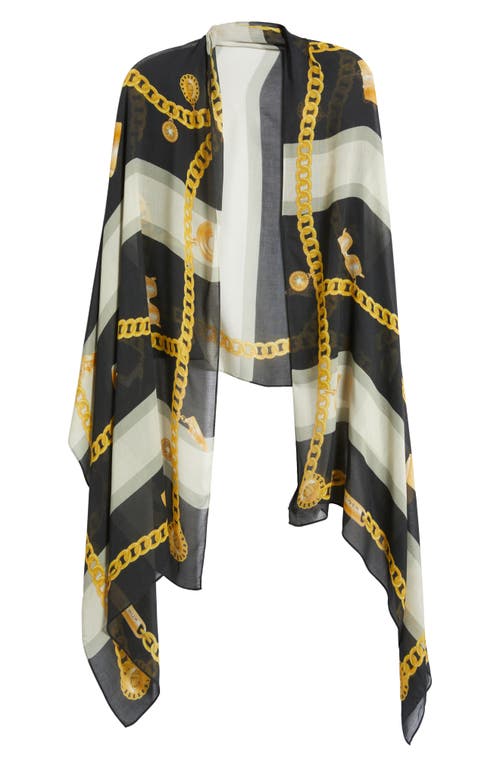 Shop Kurt Geiger London Chain Charm Square Scarf
