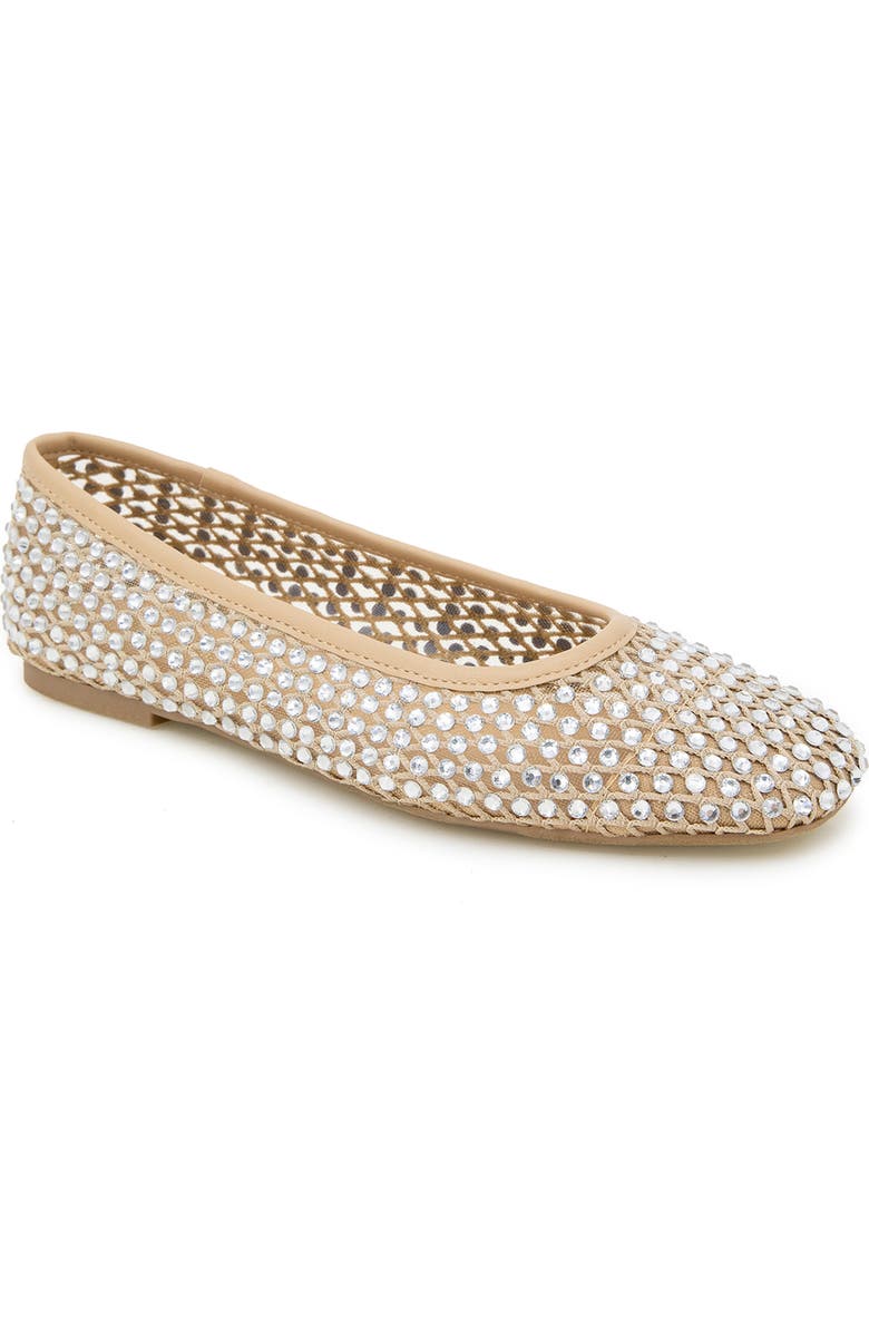 XOXO Dobsi Rhinestone Embellished Flat, Main, color,