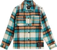Scotch & Soda Kids' Boucle Relaxed Fit Overshirt