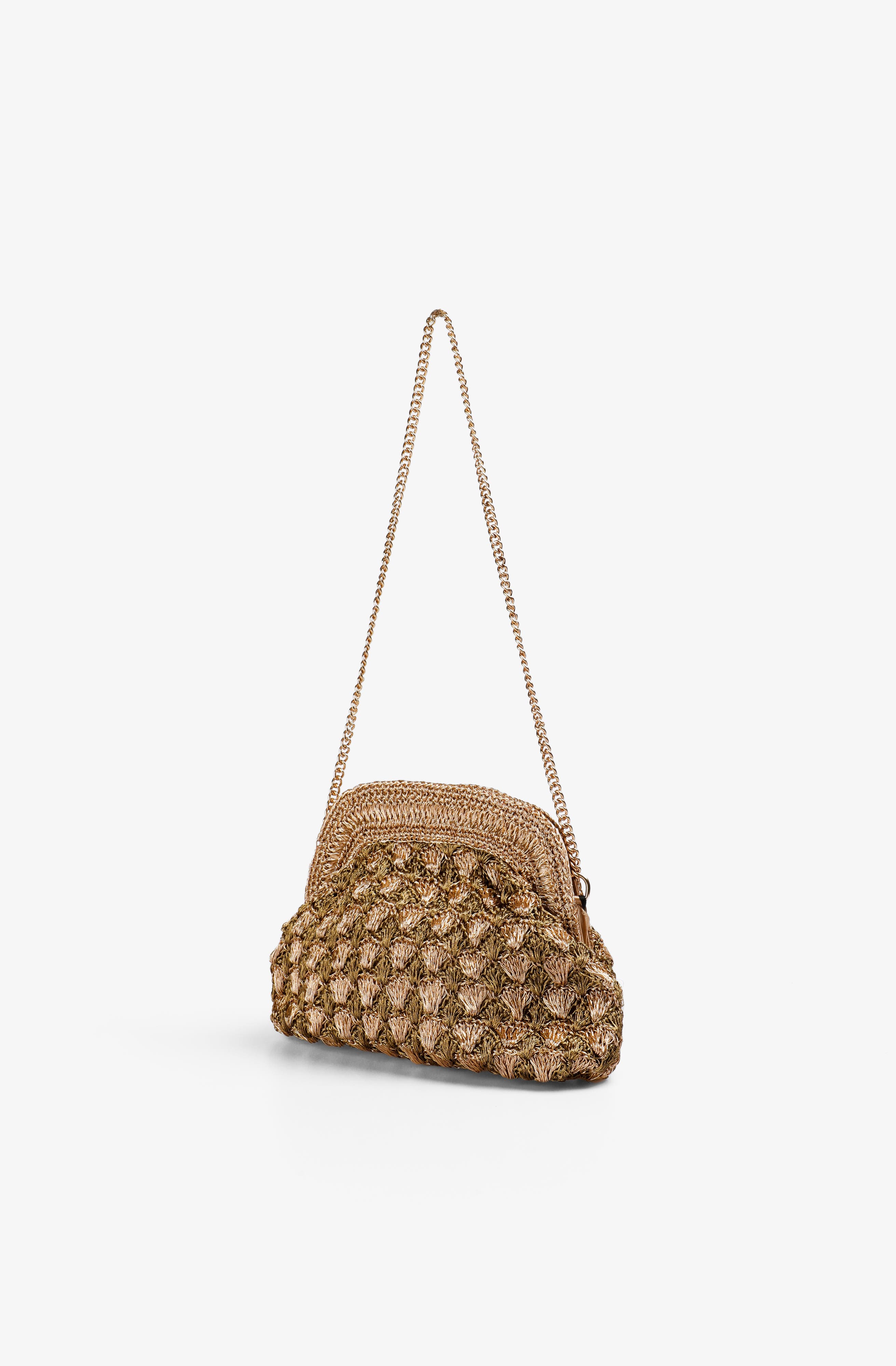 Scalpers Par Metallic Duo Bag, Alternate, color, Gold