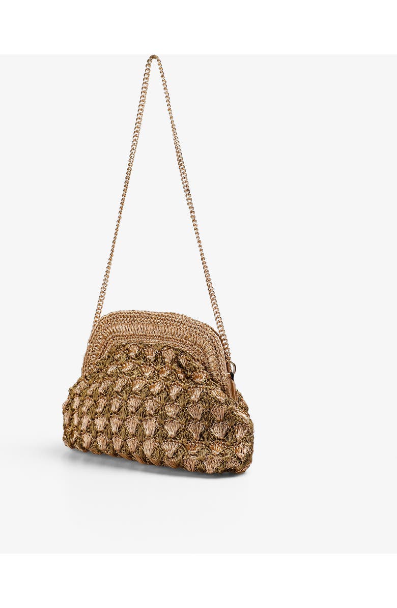 Scalpers Par Metallic Duo Bag, Alternate, color, Gold