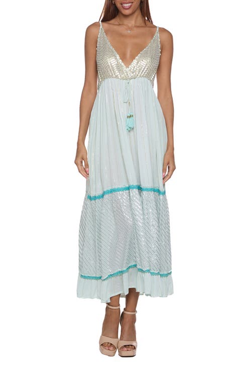 Embellished Maxi Sundress