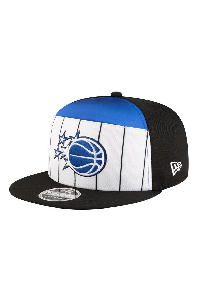 New Era Men's New Era  White/Black Orlando Magic 2025 NBA Tip Off Split Panel 9FIFTY Snapback Hat, Alternate, color, White