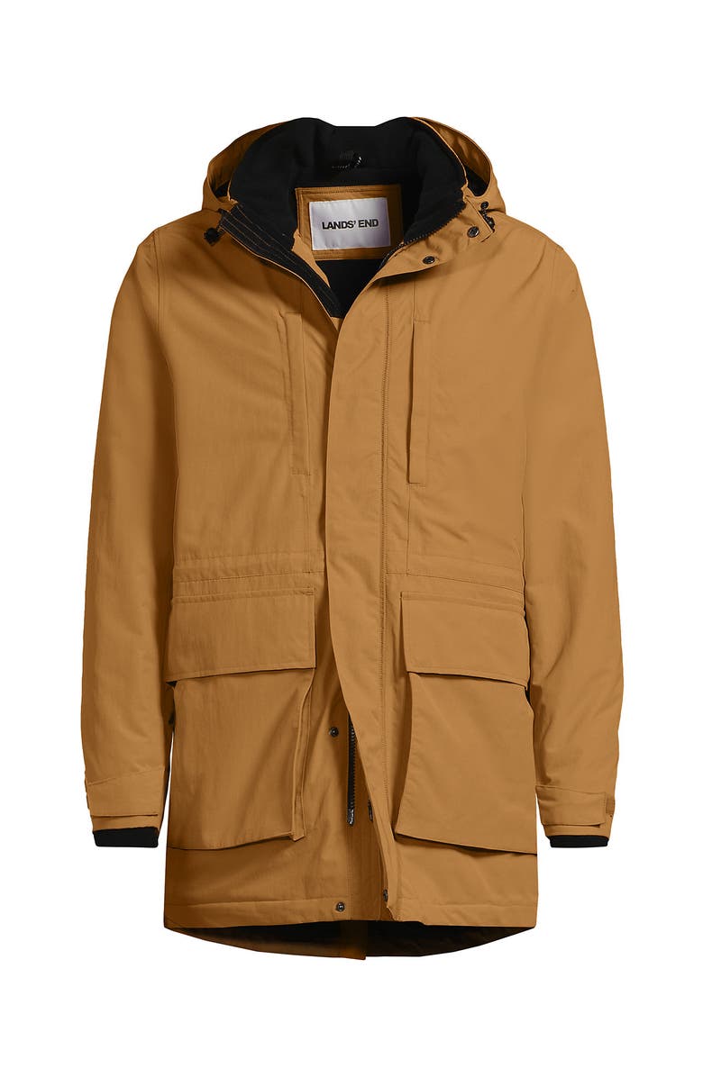 Lands' End Waterproof Squall Parka, Alternate, color, Canyon Camel