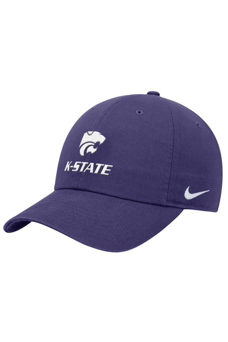 Men's Nike Purple Kansas State Wildcats 2025 On-Field Club Adjustable Hat, Alternate, color, Purple