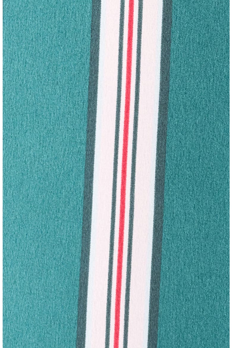 Satin Pajamas, Alternate, color, GREEN- PINK FANCY STRIPE