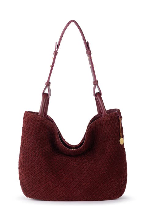 Los Feliz Medium Tote Woven Leather Bag