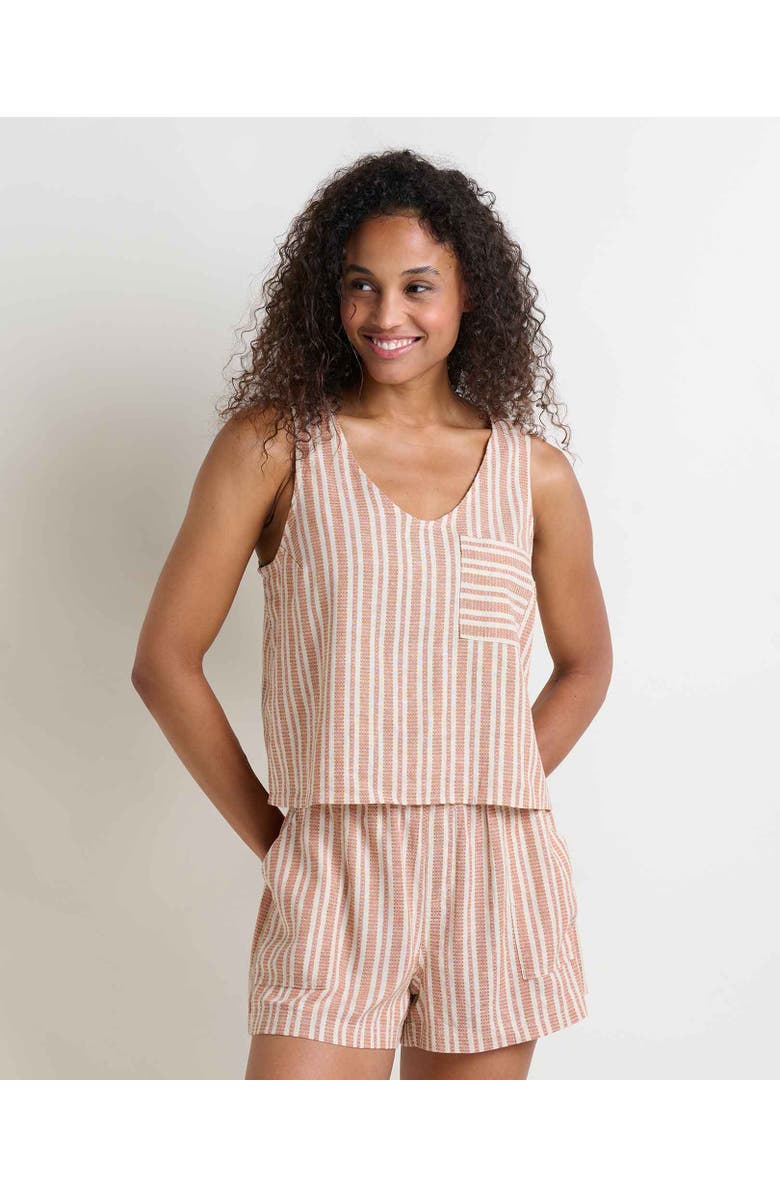 Toad & Co Taj Hemp Button Back Tank, Main, color, 