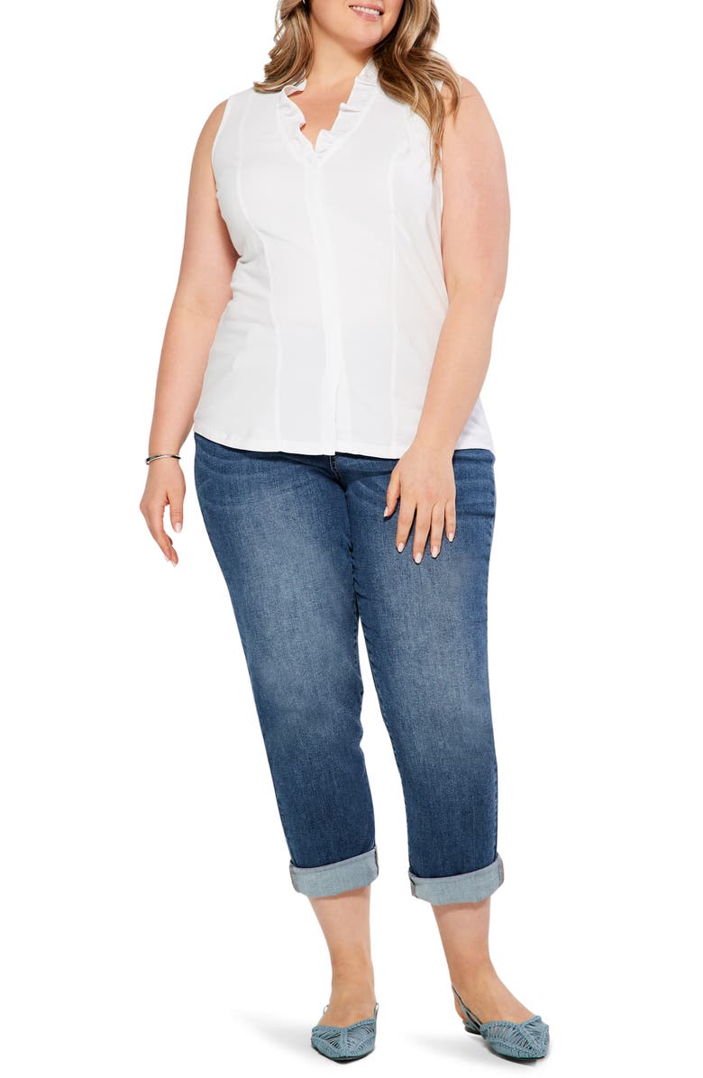 NIC+ZOE Ruffled Around Tank, Alternate, color, 