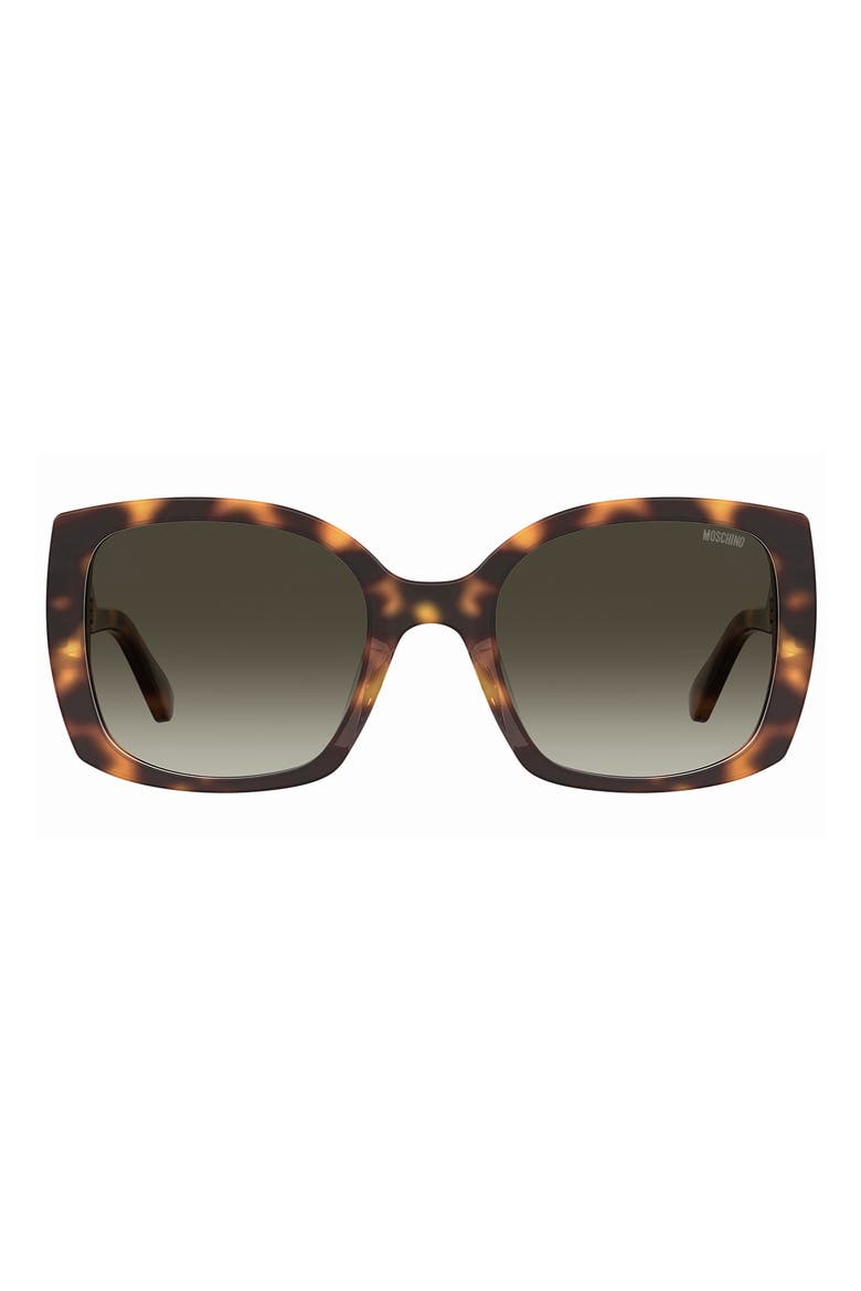 54mm Gradient Square Sunglasses, Main, color, 005L-HA