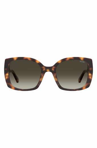 Moschino 54mm Gradient Square Sunglasses