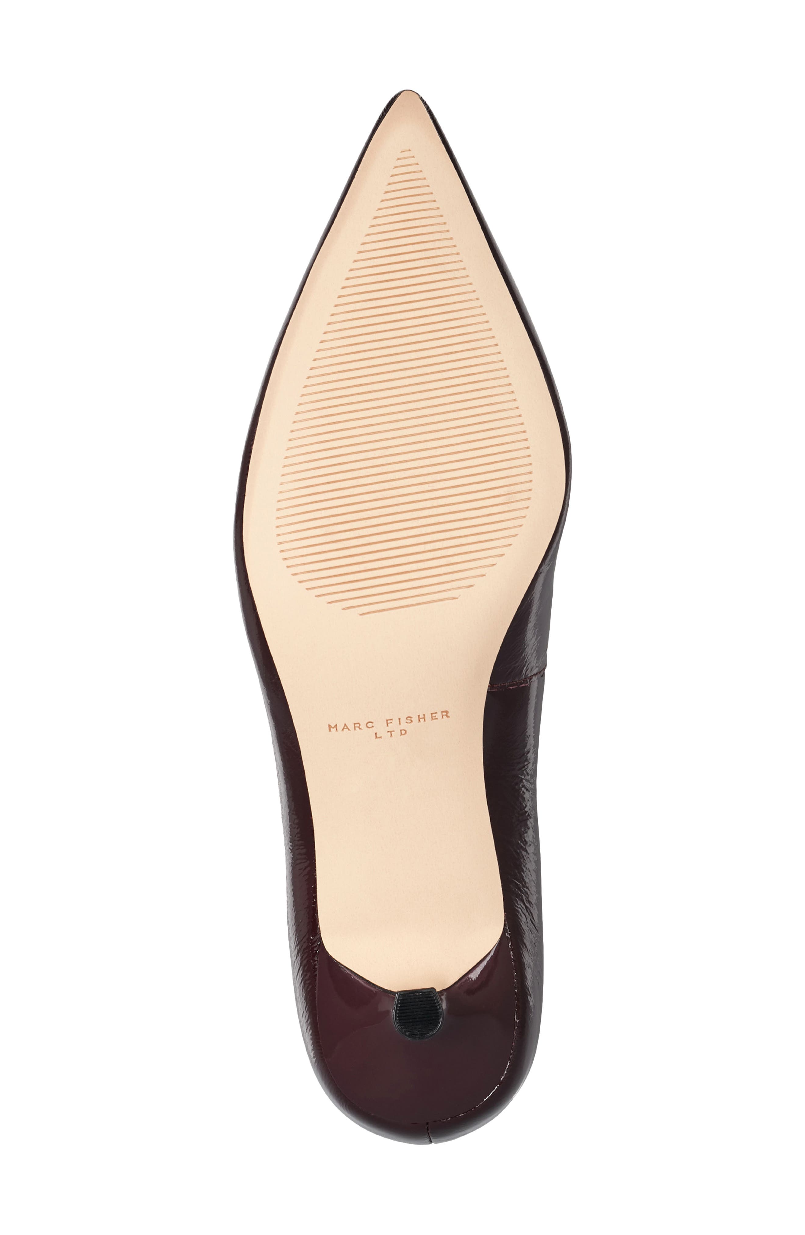 Marc Fisher LTD Cecile Pointed Toe Pump, Alternate, color, Dark Red