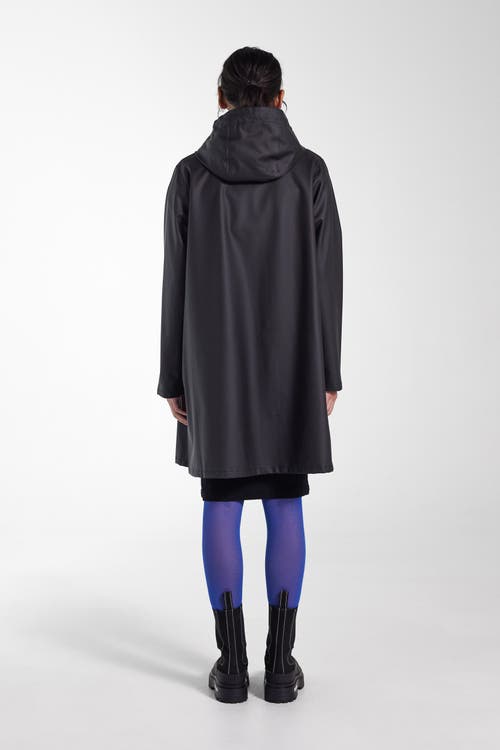 Stutterheim Mosebacke Lightweight Raincoat In Black