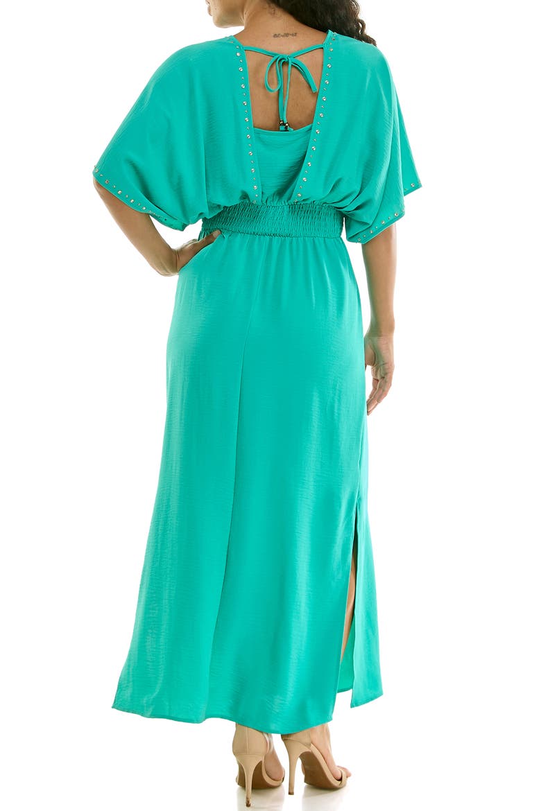 Crystal Maxi Dress, Alternate, color, ISLAND TROPICS