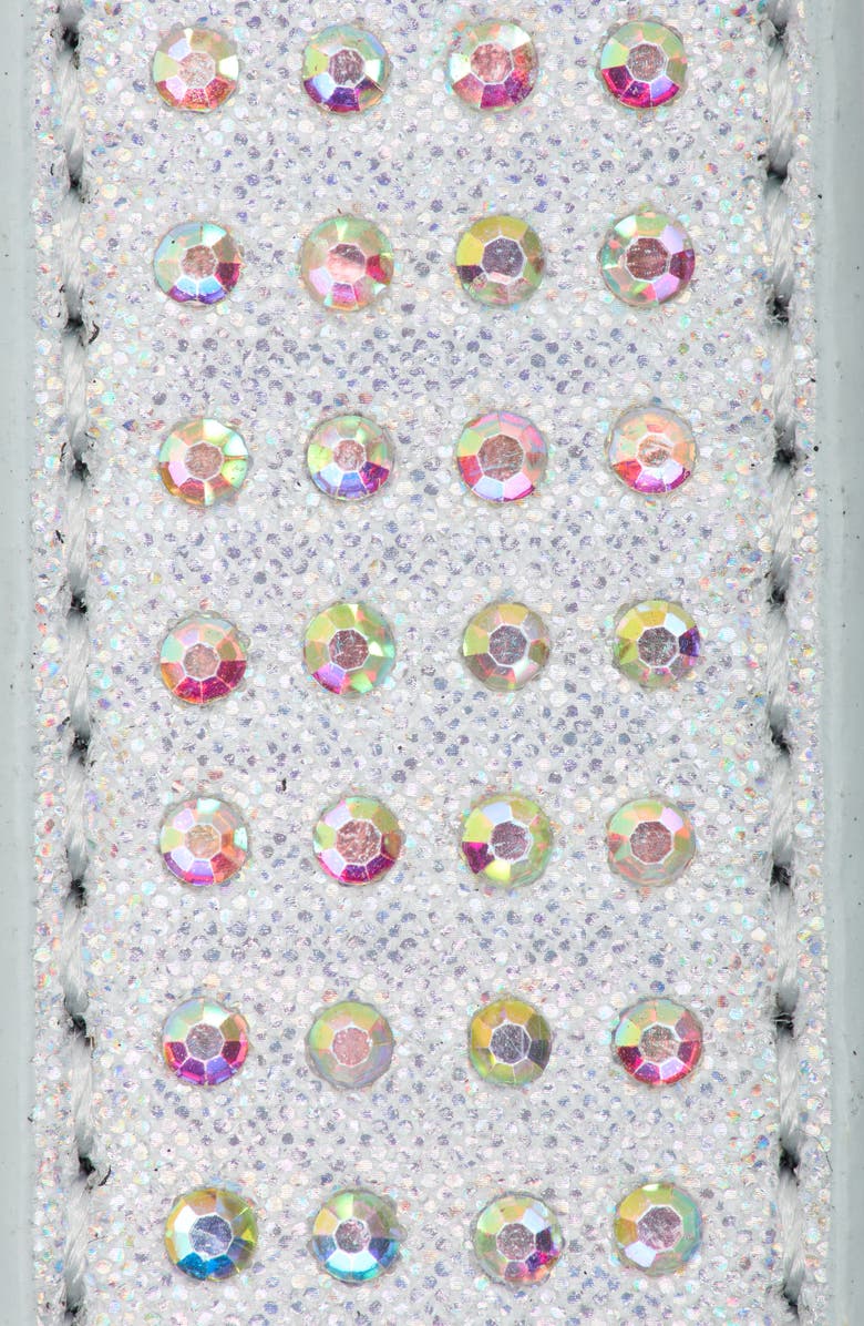 Kurt Geiger London Rhinestone Embellished Belt, Alternate, color, Silver