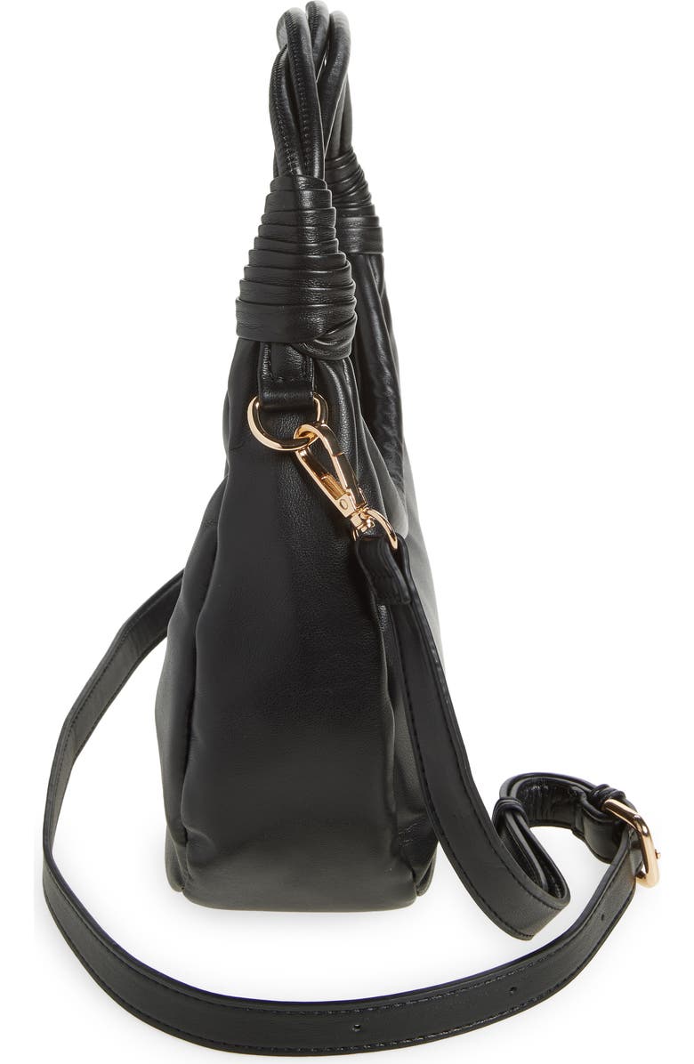 URBAN EXPRESSIONS HANDBAGS Faux Leather Crossbody Bag, Alternate, color, Black