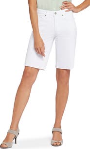 NYDJ Frayed Boyfriend Shorts