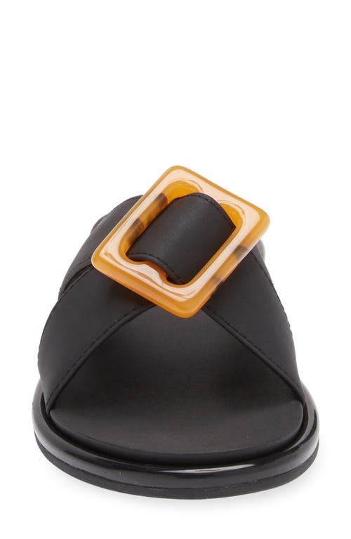 Olukai La'i Slide Sandal In Black