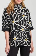 APNY Whimsical Floral Sweater