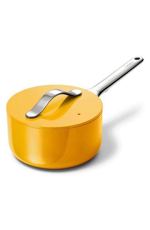 Nonstick Ceramic 1.75-Quart Sauce Pan with Lid