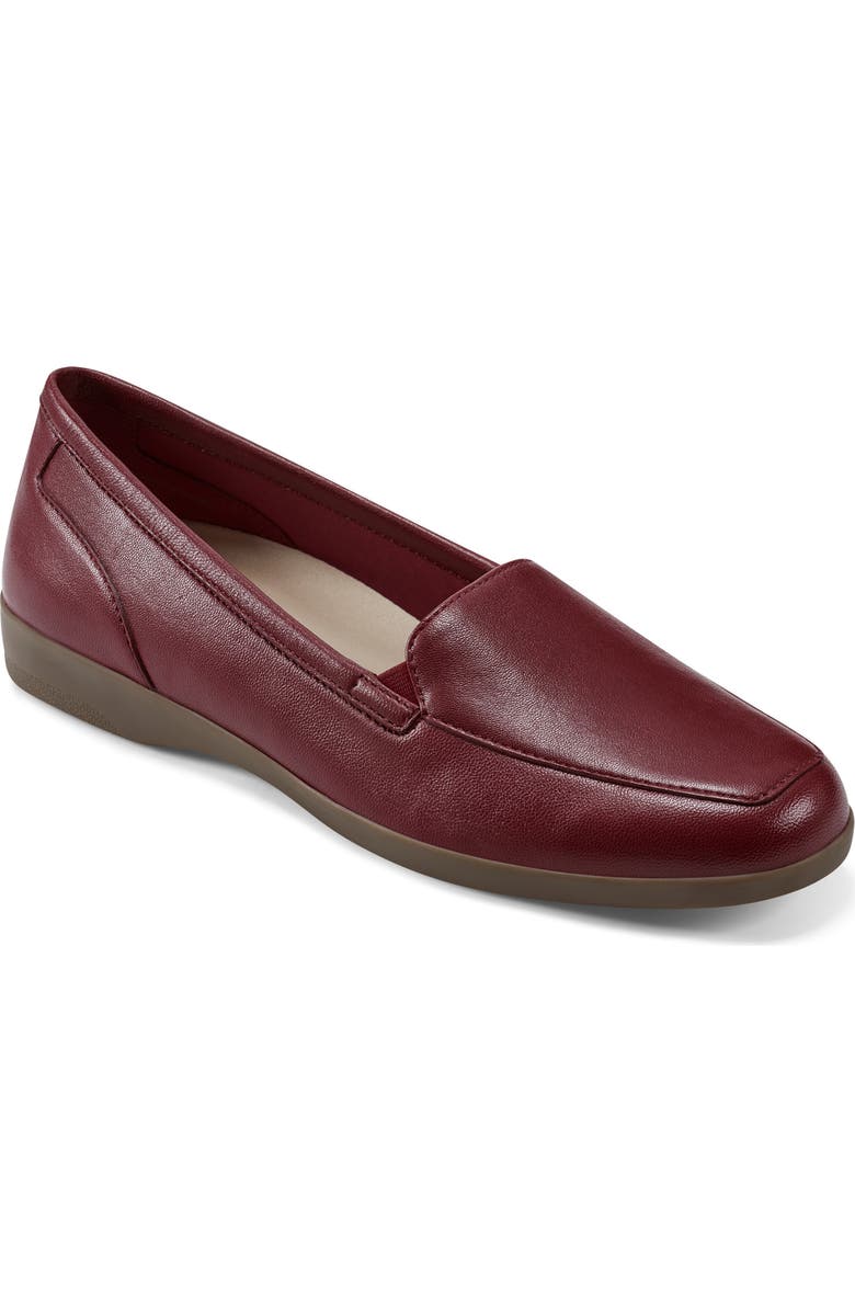 Easy Spirit Devitt Flat, Main, color, Medium Red