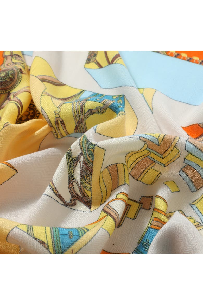 The Palermo Scarf, Alternate, color, Orange