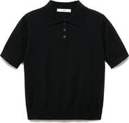 MANGO Selection Wool Sweater Polo