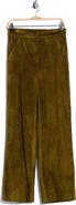 Veronica Beard Grigore High Waist Wide Leg Corduroy Pants